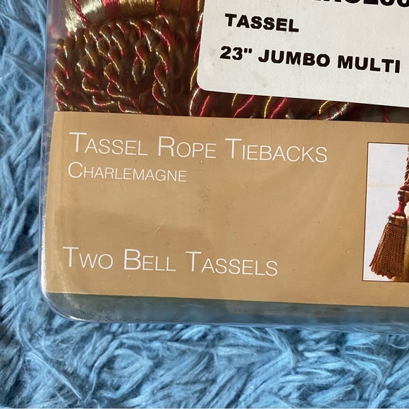 Charlemagne 2 Tassel Rope Tiebacks - Picture 8 of 8
